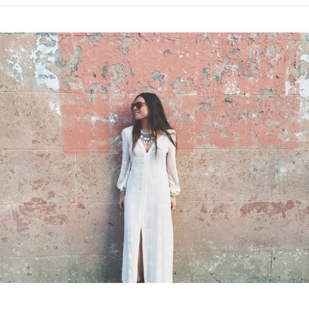 Free People Boho Maxi Dress